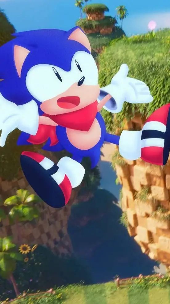 ai character: (true)kid sonic background