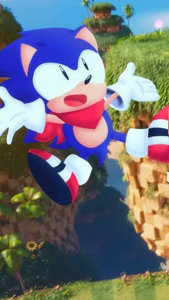 ai character: (true kid) sonic background