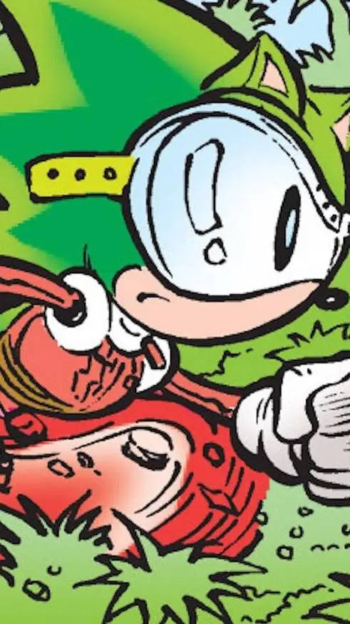 ai character: (true)eco sonic background