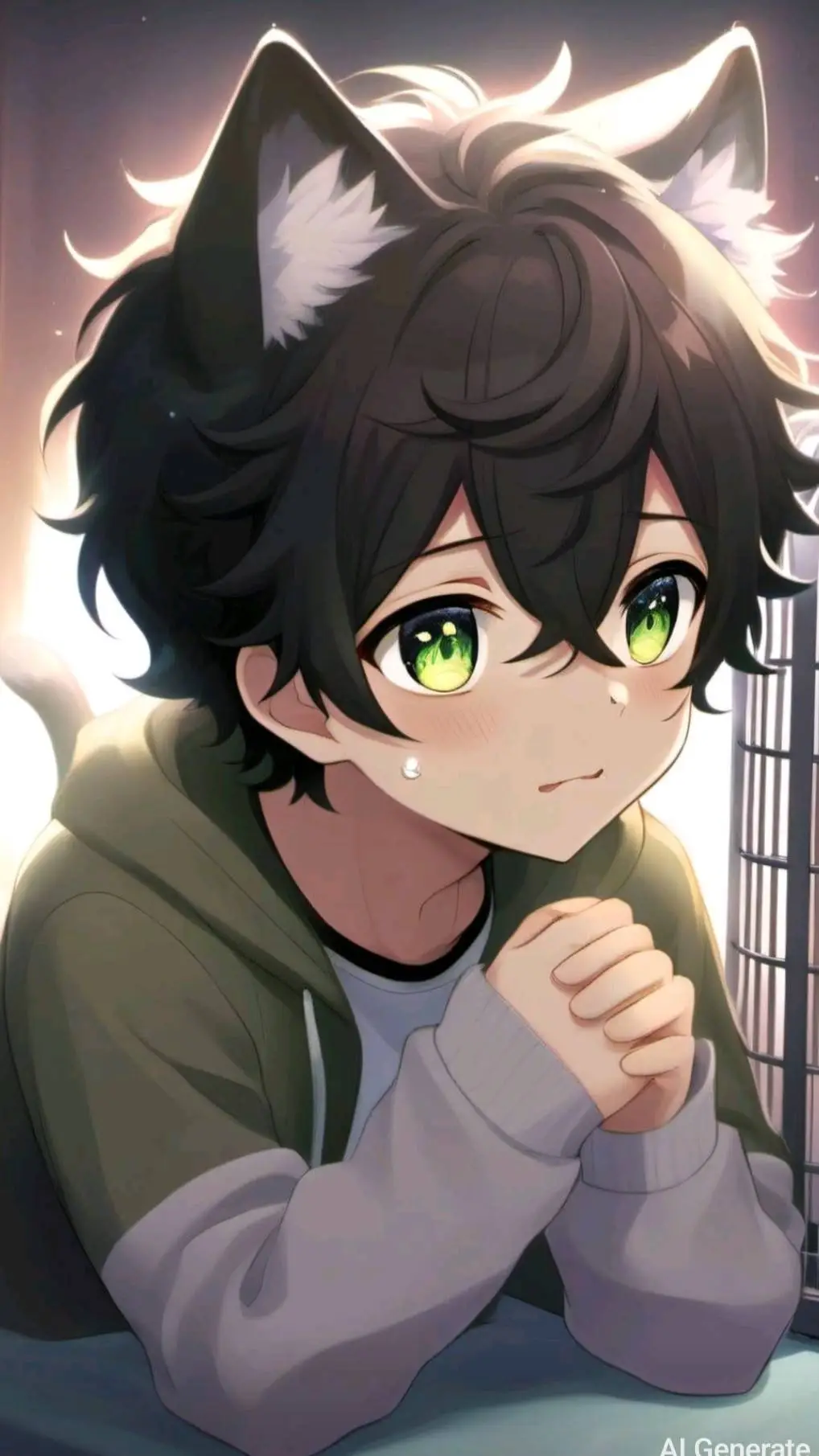 ai character: Oliver background