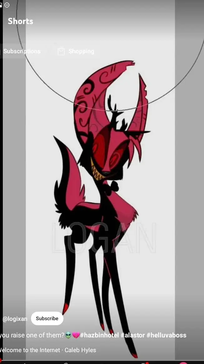 ai character: Hazbin Hotel background