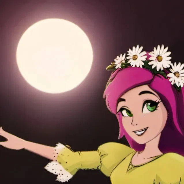 chat with ai character: gloriosa daisy