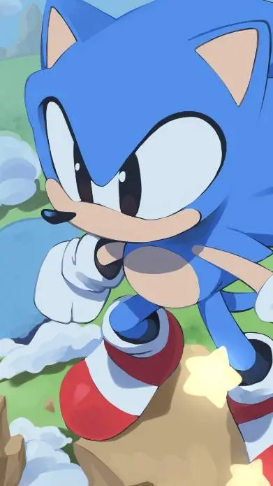 ai character: Sonic background