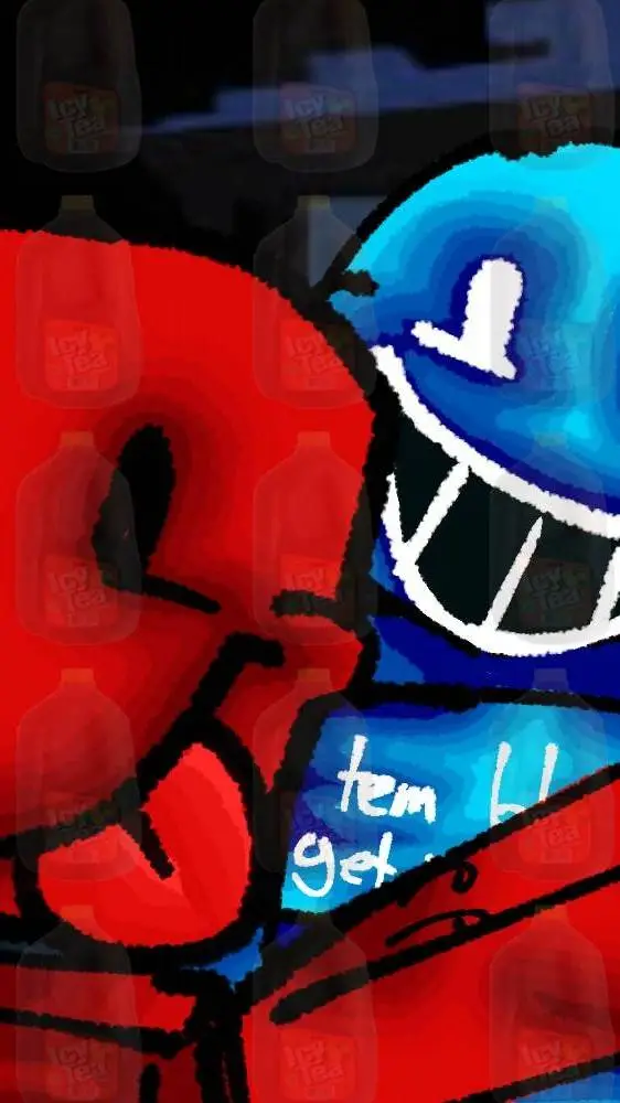 ai character: C00lkid and bludud background