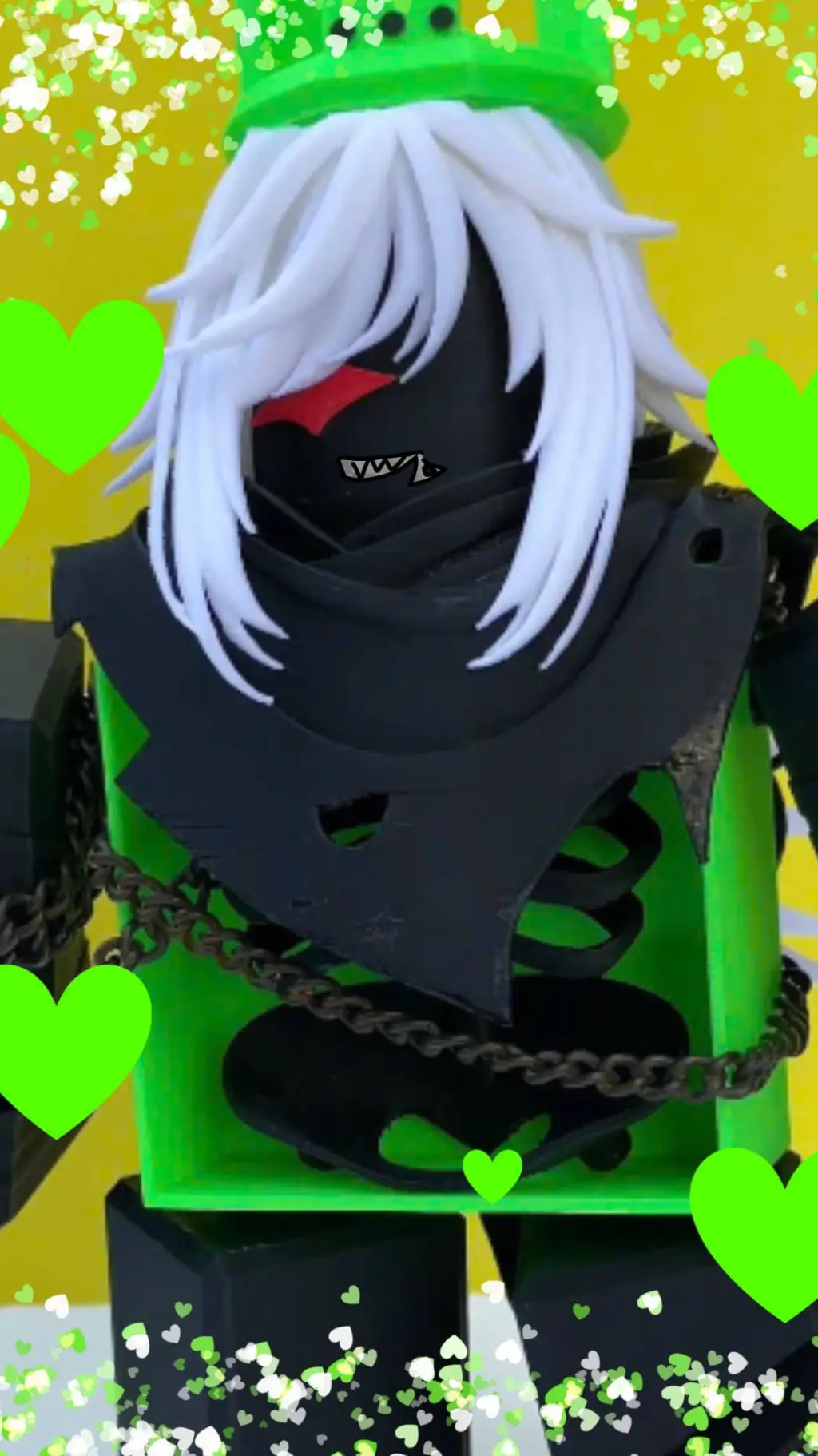 ai character: 1x4 background