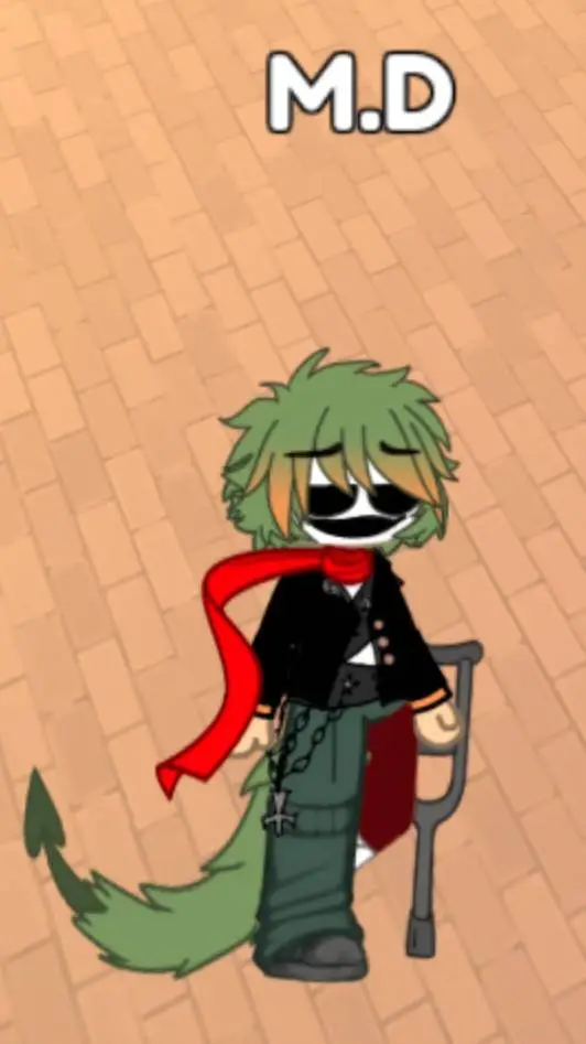 ai character: M.D (2) background