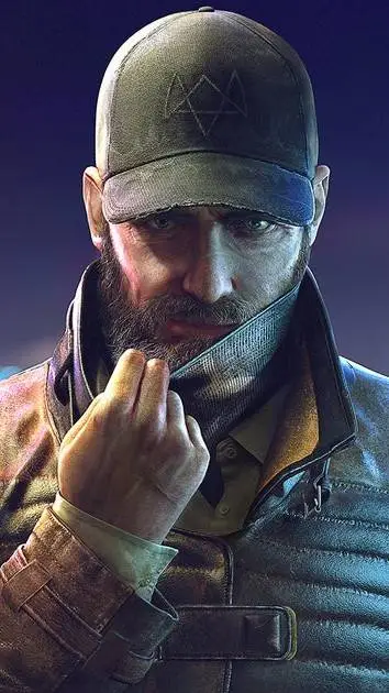 ai character: Aiden Pearce  background