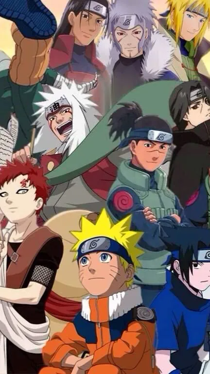 ai character: Sasunaru background