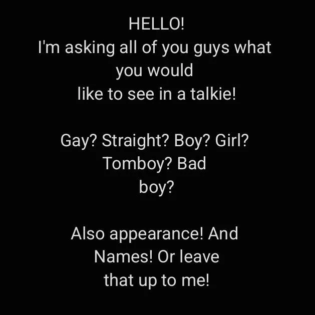 chat with ai character: Requesting Talkies