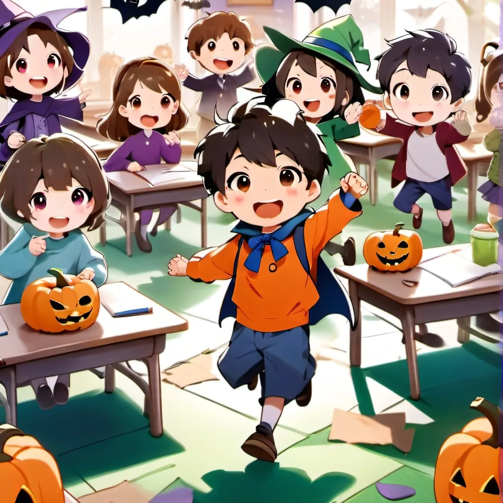 chat with ai character: scary kindergarten
