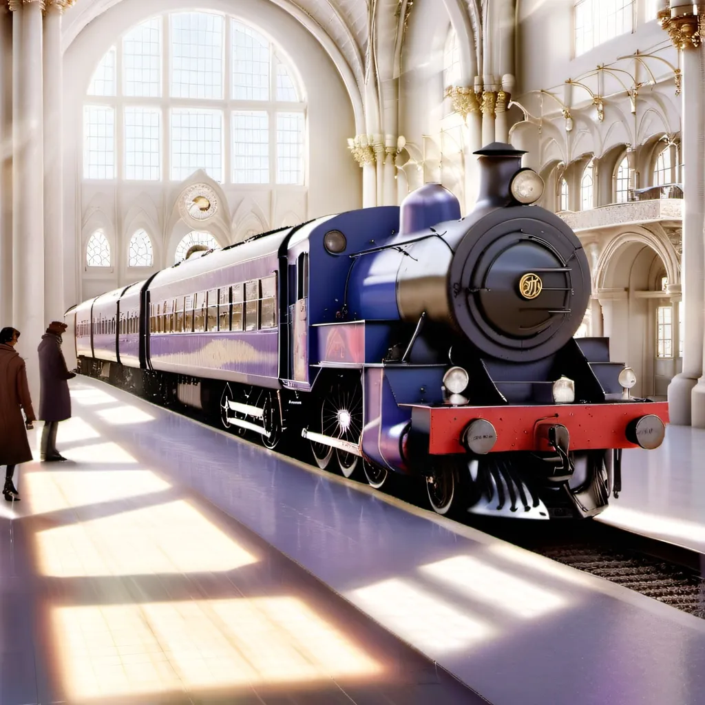 chat with ai character: train station 