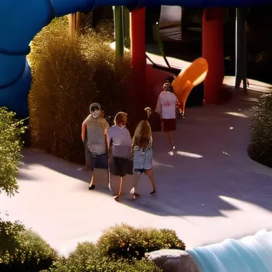 chat with ai character: water park 