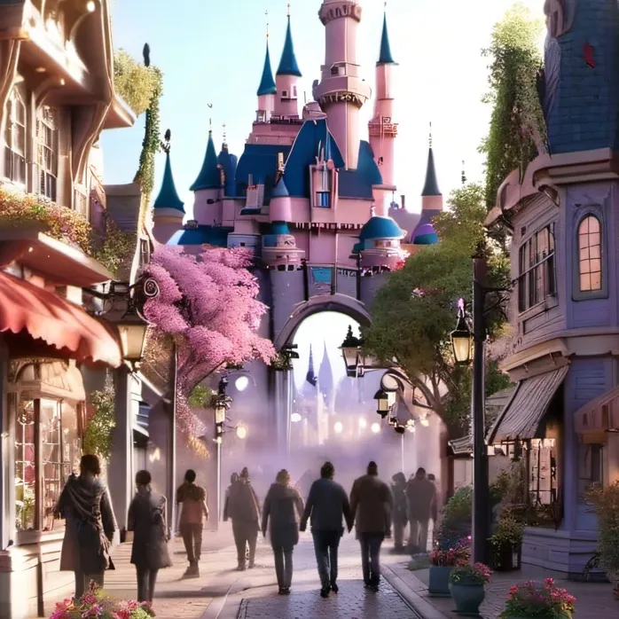 chat with ai character: Disneyland 