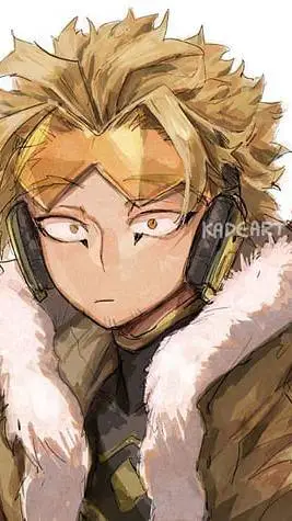 ai character: hawks mha  background