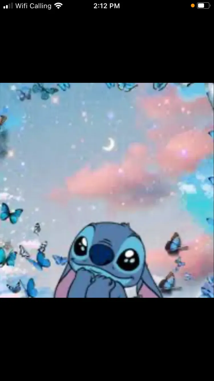 ai character: Stitch background