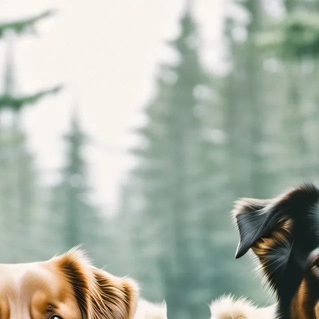 chat with ai character: 3 doggos