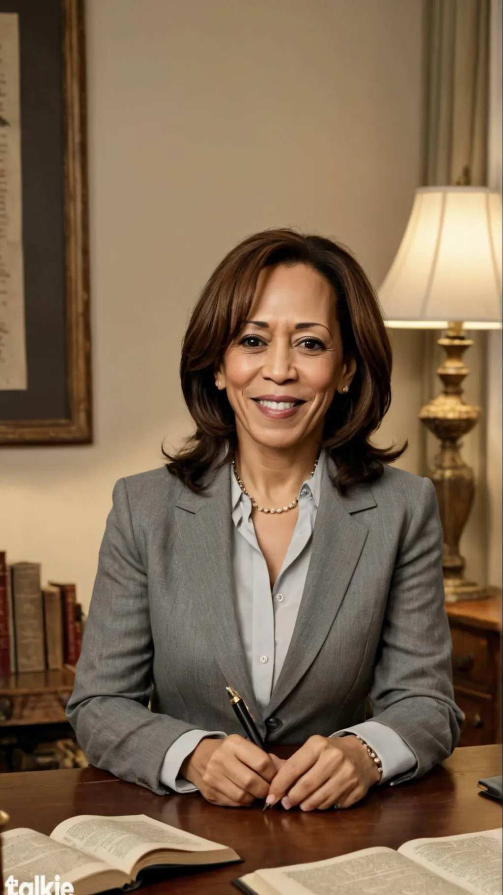 ai character: Kamala Harris background