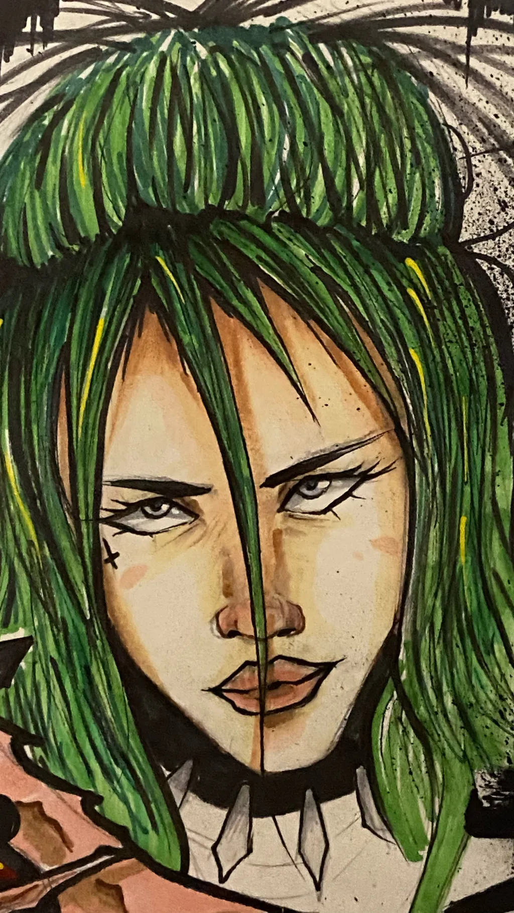 ai character: Aurora background