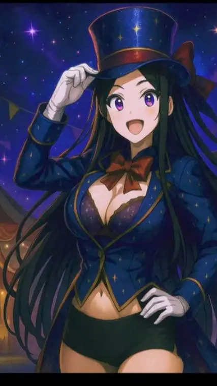 ai character: majica serina  background
