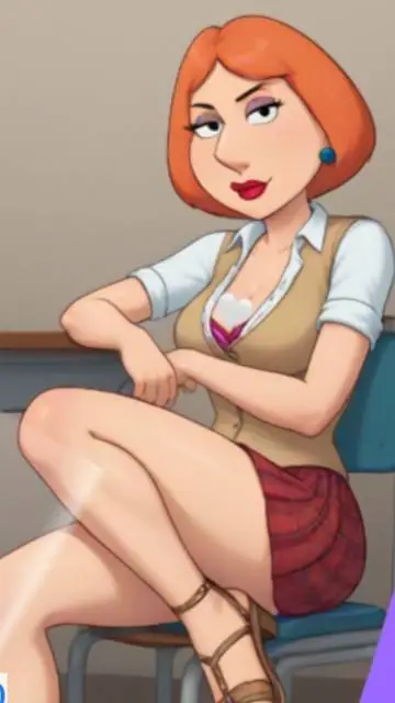 ai character: Lois Griffin  background