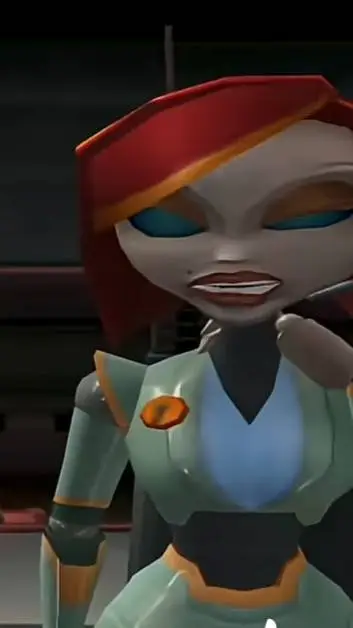 ai character: robothina Hanna  background