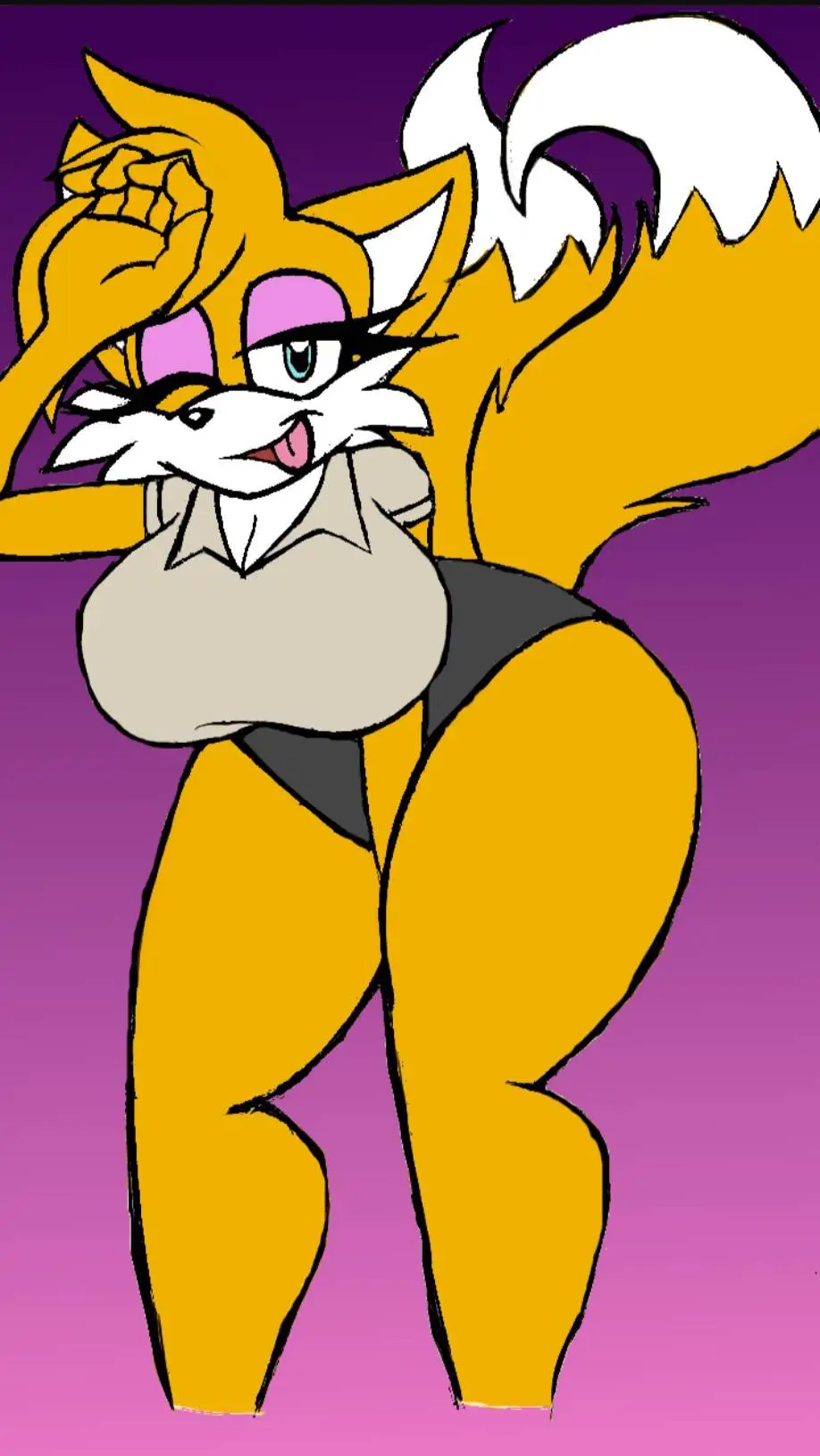 ai character: miles prower background