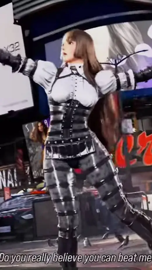 ai character: lady g  background