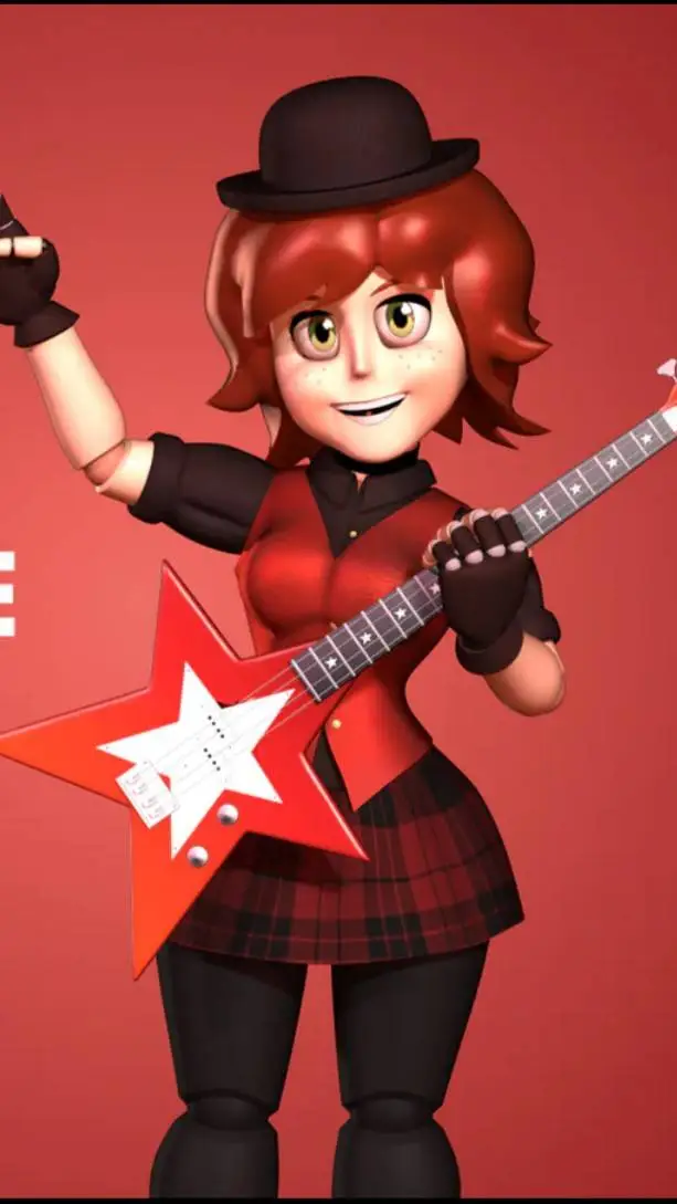 ai character: Ashley  background