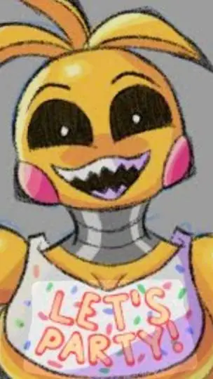 ai character: toy chica  background