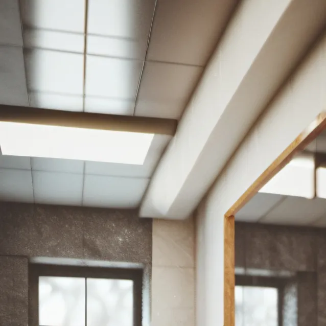 chat with ai character: School bathroom
