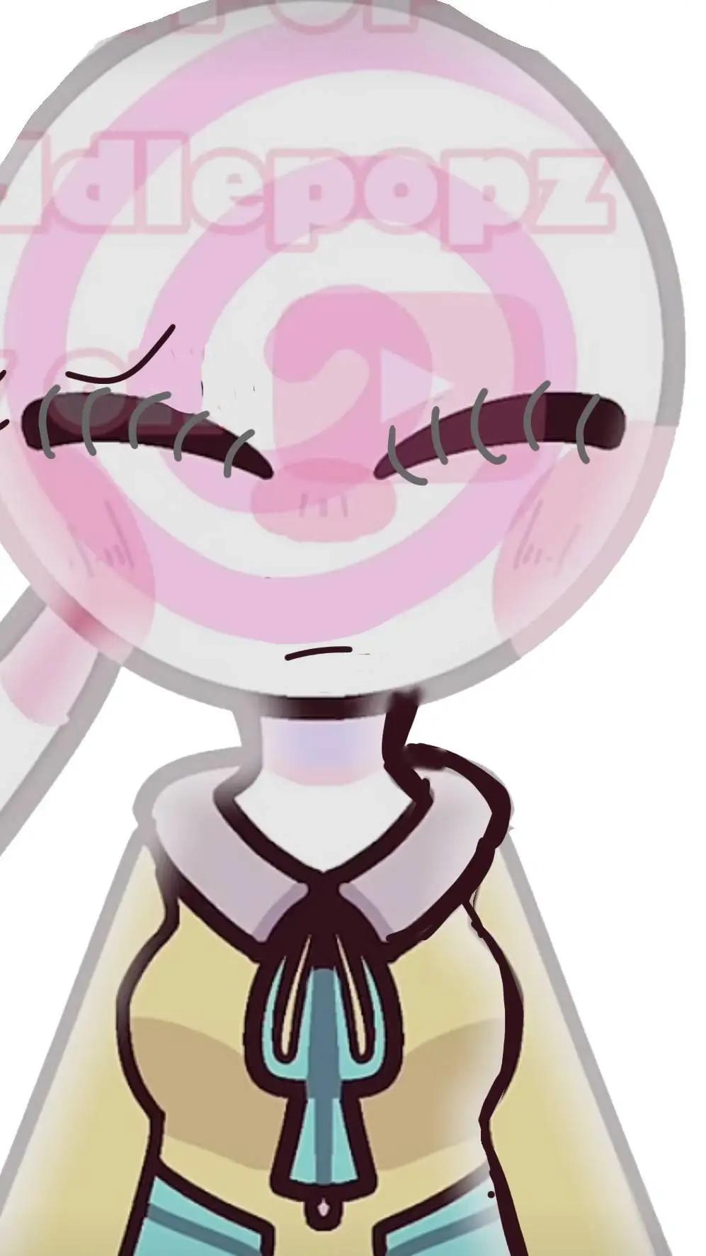 ai character: molly vs ropey background