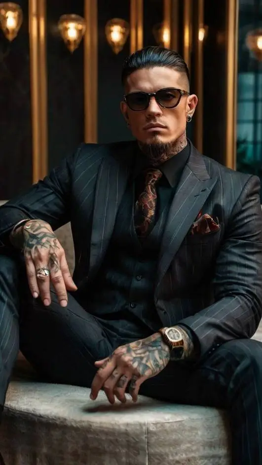 ai character: Lorenzo Vitale background