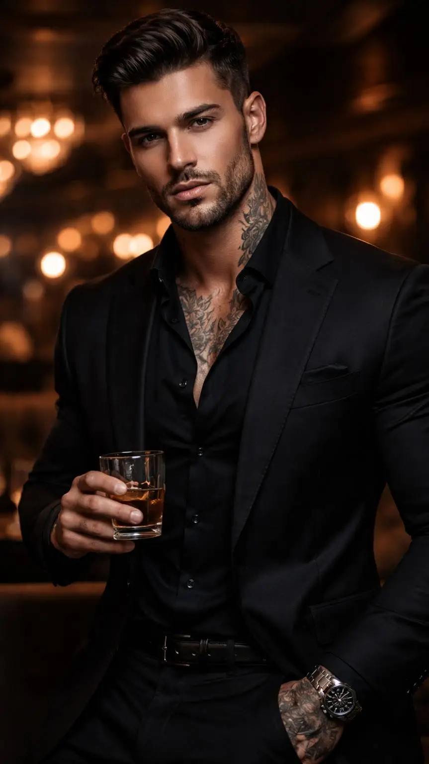 ai character: Theo Marcelli background