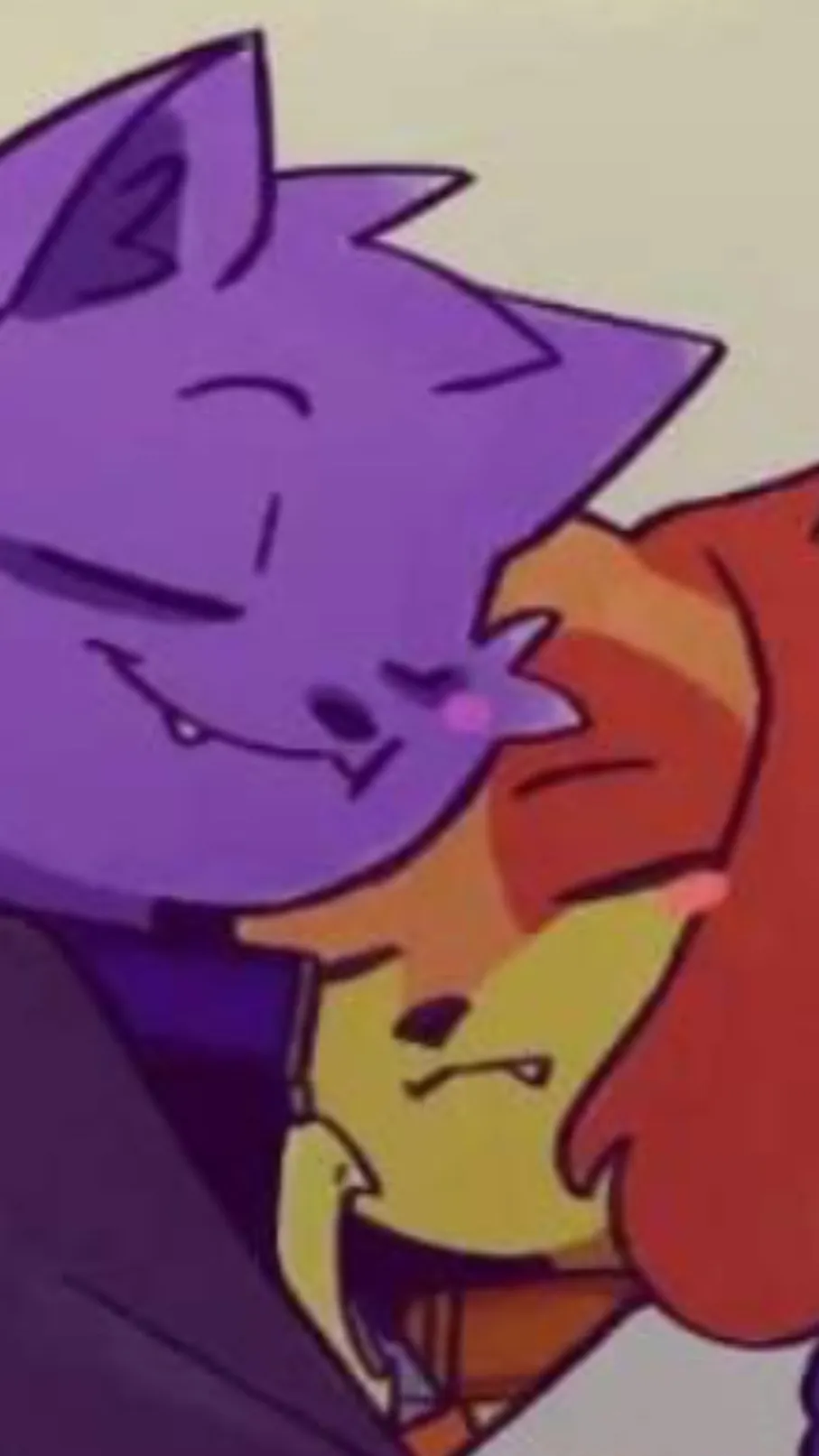 ai character: Catnap and dogday background