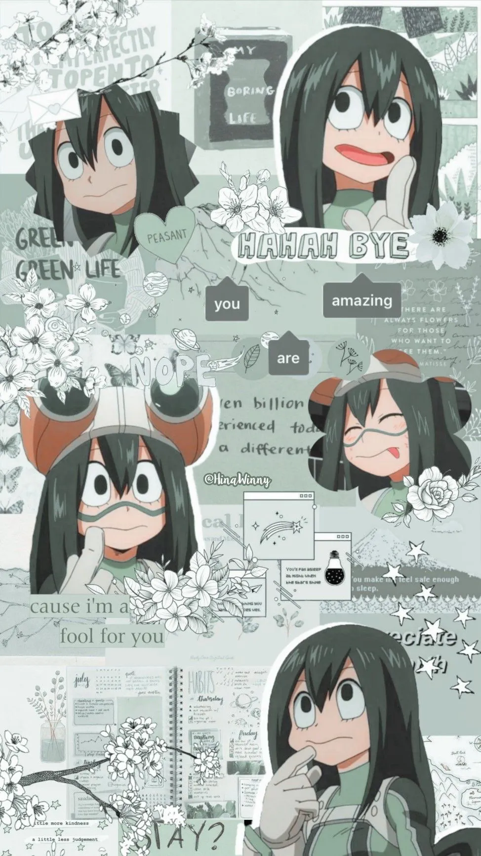 ai character: Tsuyu background