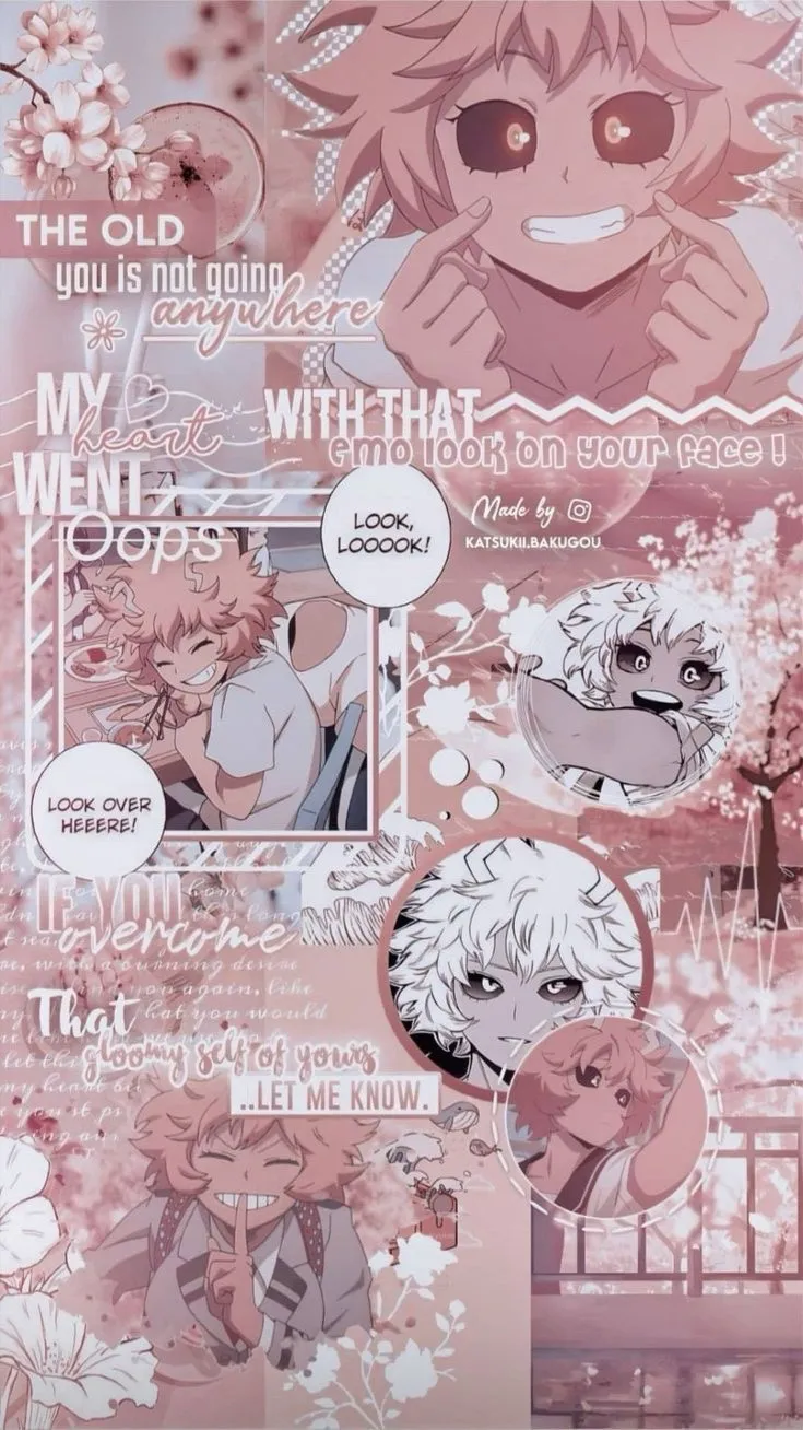 ai character:  ・Mina Ashido・ background