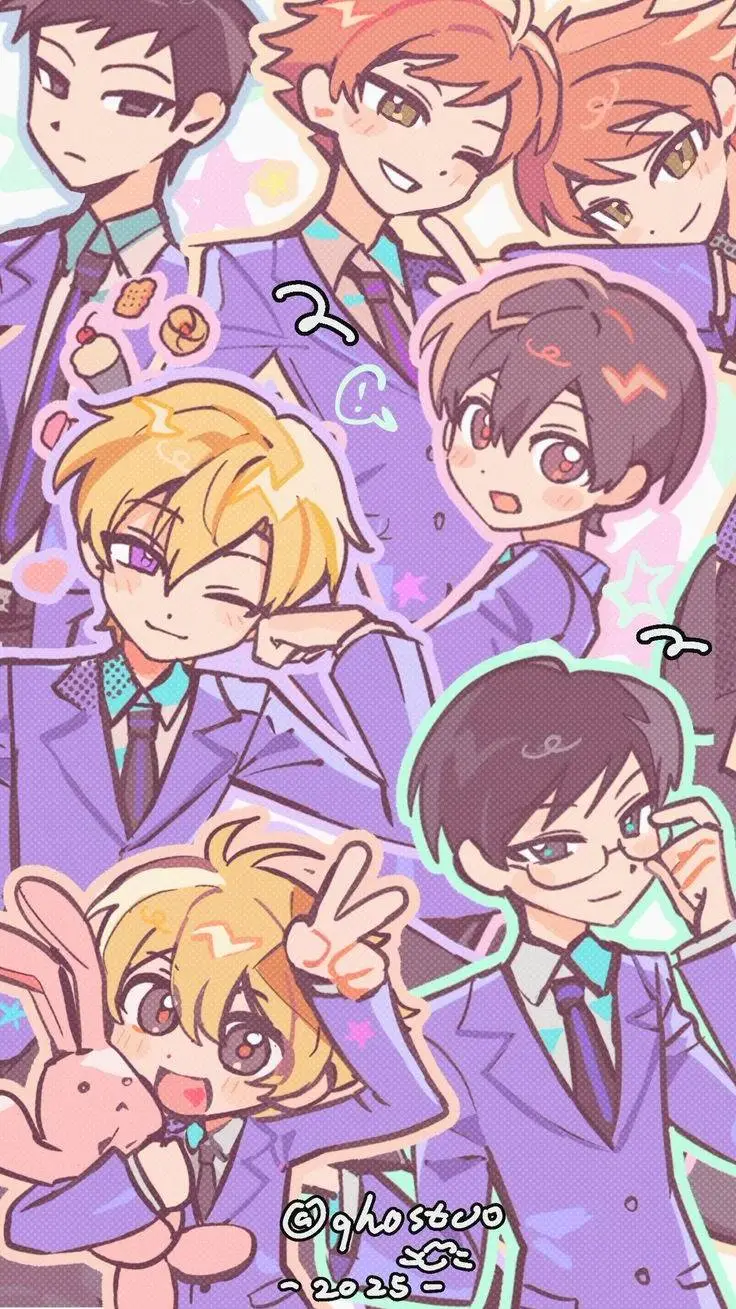 ai character: Ouran host club⭐️ background