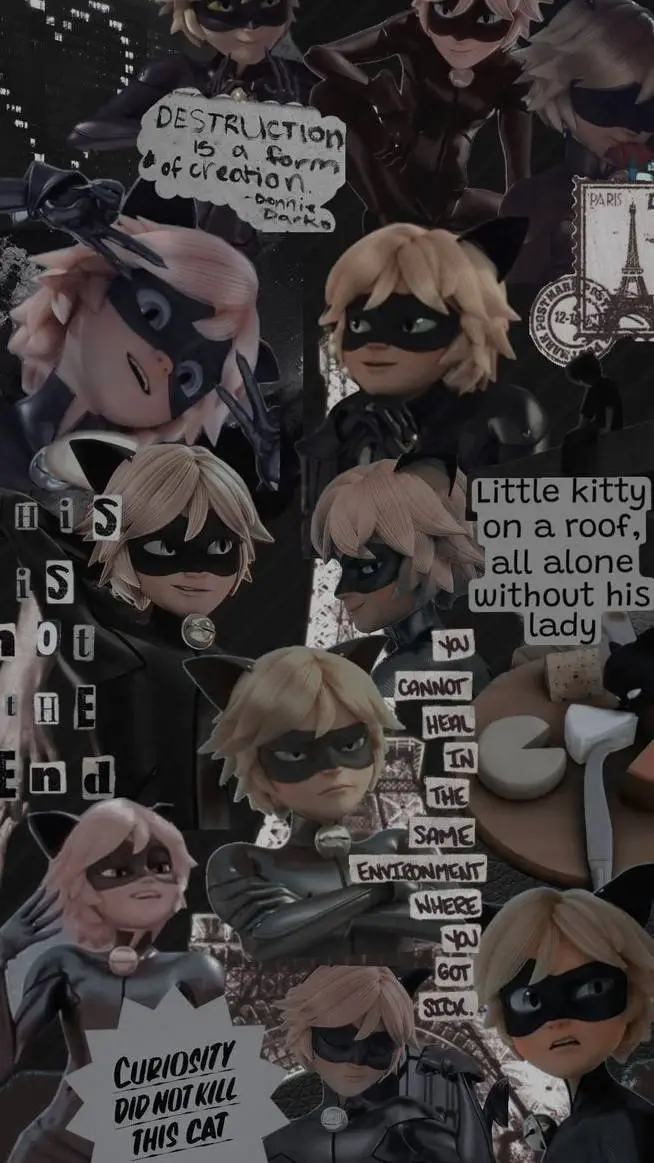 ai character: Chat Noir background