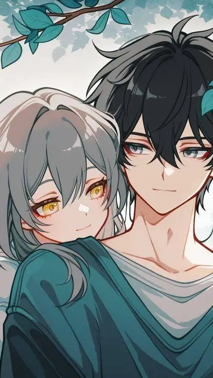 ai character: Dan Heng* stelle* background