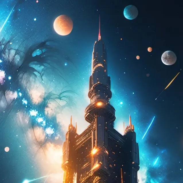 chat with ai character: tower of space
