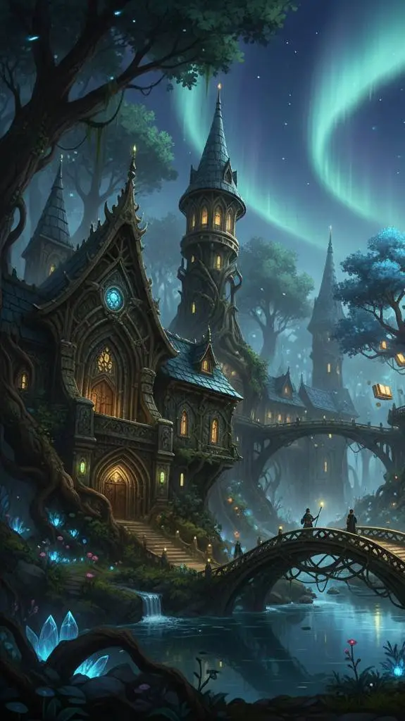 ai character: Hybrid School background