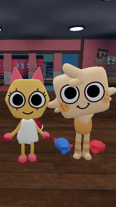 ai character: goob and scraps background