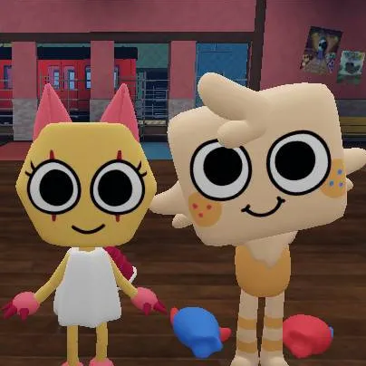 chat with ai character: goob and scraps