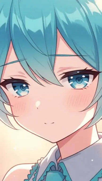 ai character: miku background