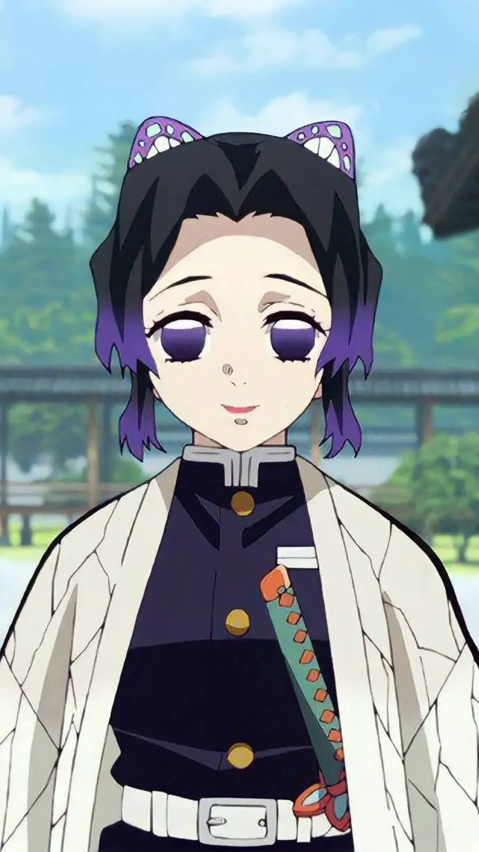 ai character: Shinobu Kocho~🦋◇ background