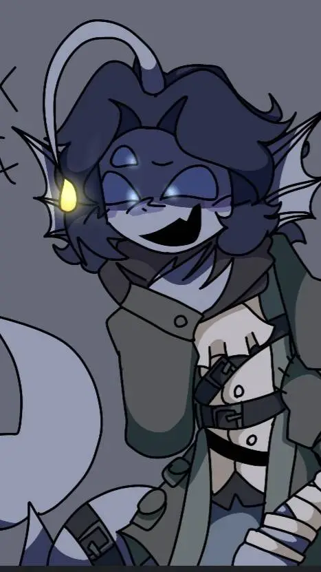 ai character: Sebastian solace✨️ background
