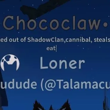 chat with ai character: ~|• 𝐶ℎ𝑜𝑐𝑜𝑐𝑙𝑎𝑤•|~