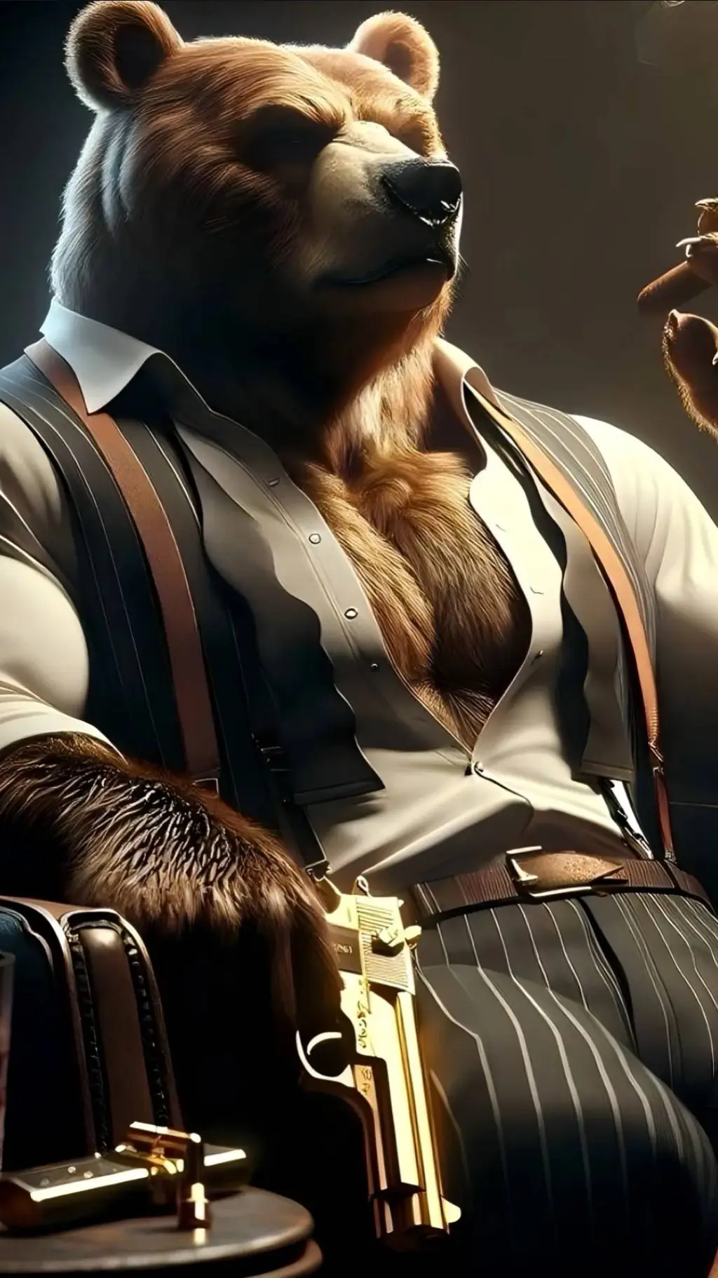 ai character: Louis background