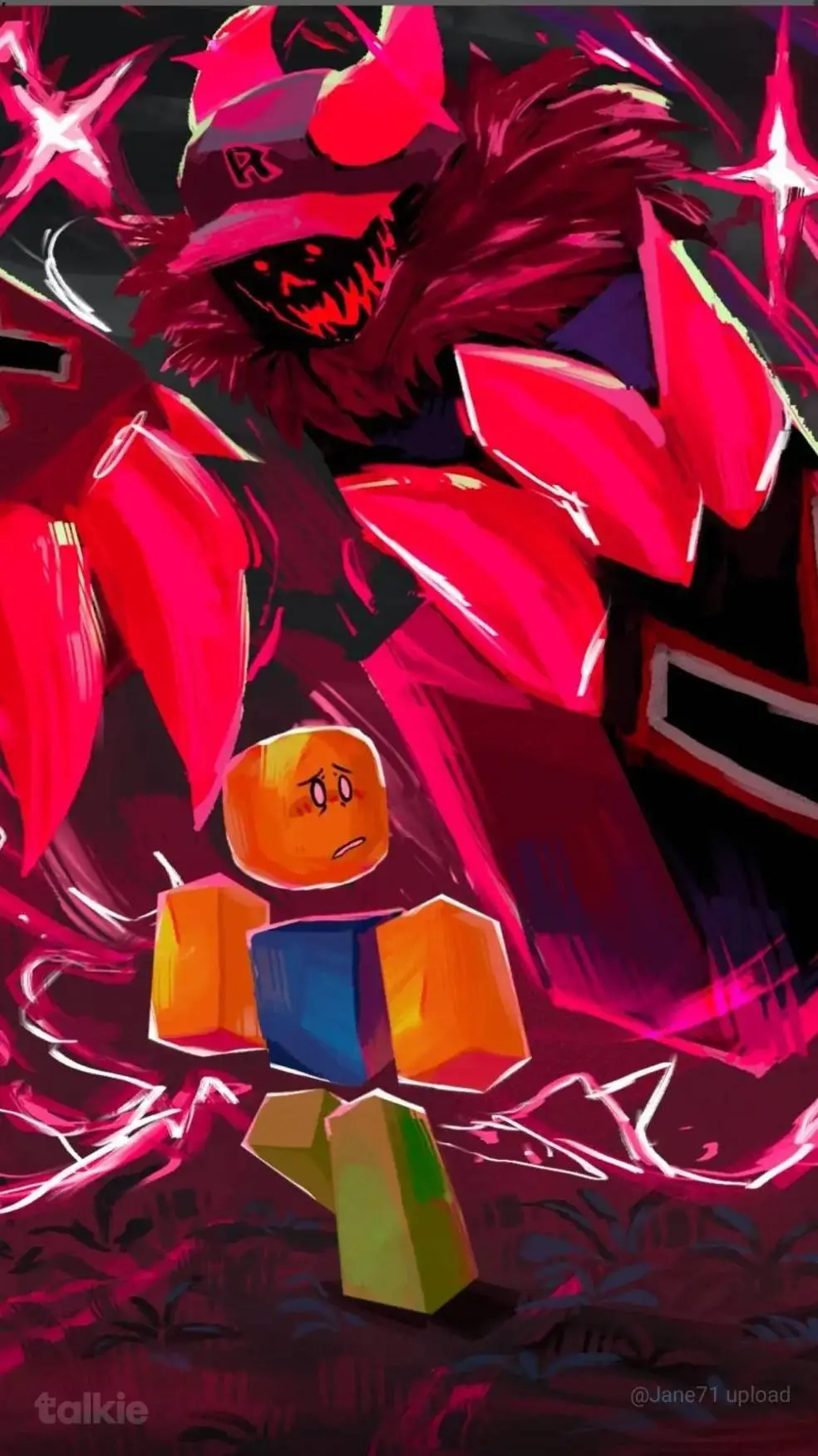 ai character: FORSAKEN background