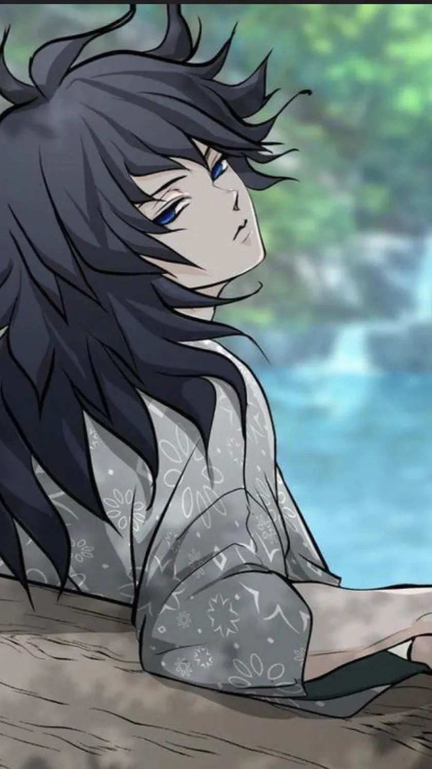 ai character: Giyu Tomioka…? background